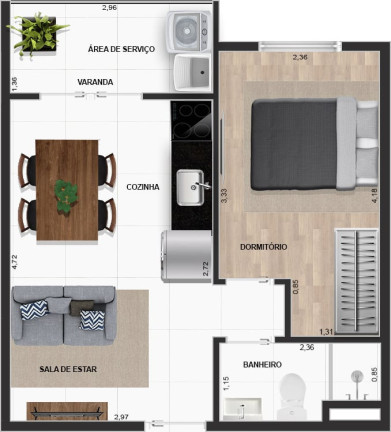 Imagem Apartamento com 1 Quarto à Venda, 34 m² em Penha De França - São Paulo Imagem Apartamento com 1 Quarto à Venda, 34 m² em Penha De França - São Paulo