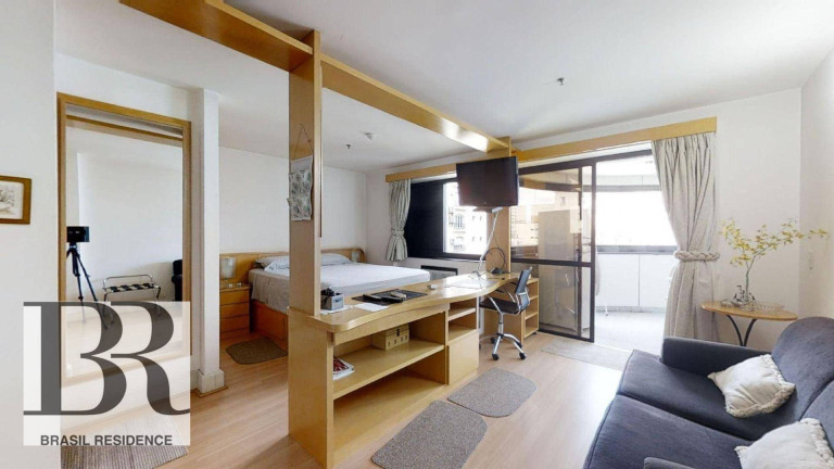 Apartamento com 1 Quarto à Venda, 35 m² em Jardim Paulista - São Paulo
