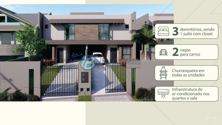 Imagem Sobrado com 3 Quartos à Venda, 112 m² em Atuba - Curitiba