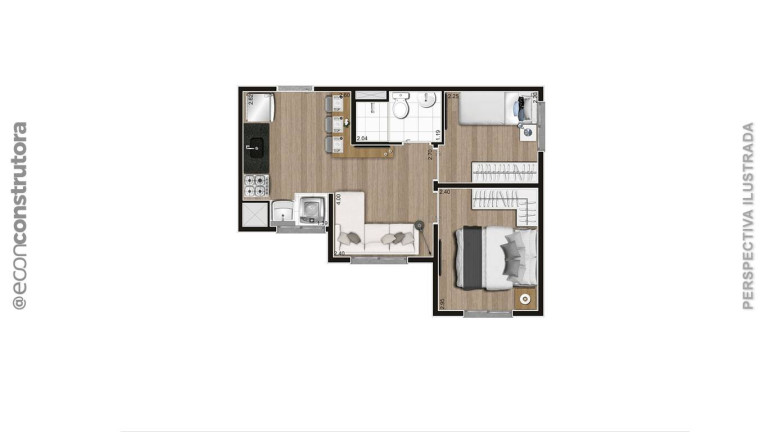 Foto do imóvel Apartamento com 2 Quartos à Venda, 32 m² em Terceira Divisão De Interlagos - São Paulo Foto do imóvel Apartamento com 2 Quartos à Venda, 32 m² em Terceira Divisão De Interlagos - São Paulo
