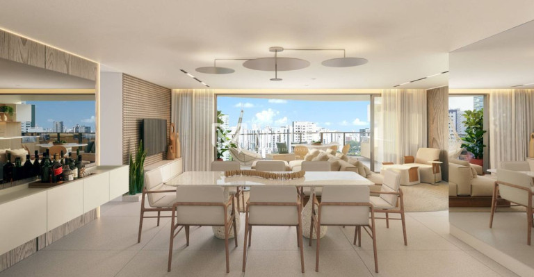 Apartamento com 4 Quartos à Venda, 145 m² em Parnamirim - Recife