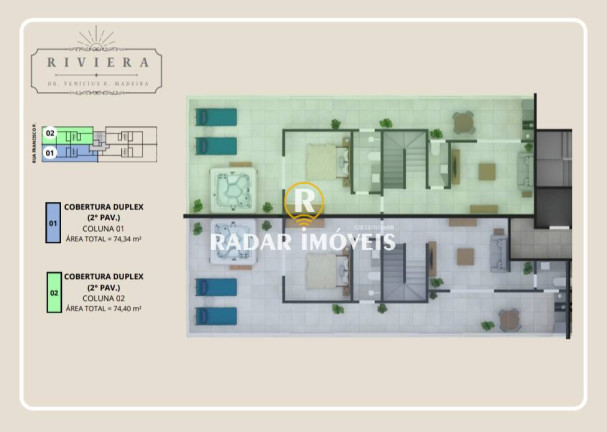 Imagem Apartamento com 2 Quartos à Venda, 83 m² em Vila Nova - Cabo Frio