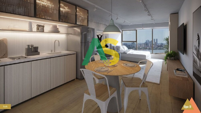 Imagem Imóvel com 1 Quarto à Venda, 31 m² em Pina - Recife