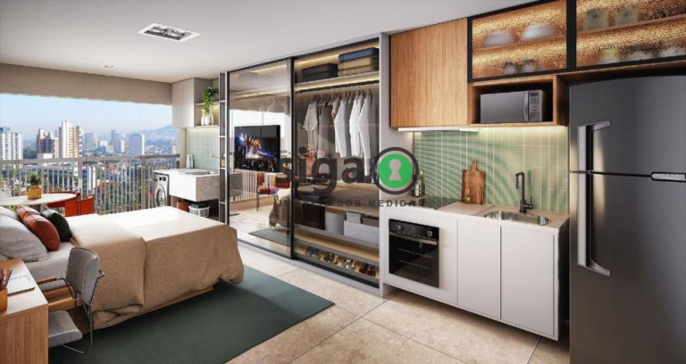 Imagem Apartamento com 1 Quarto à Venda, 26 m² em Vila Madalena - São Paulo