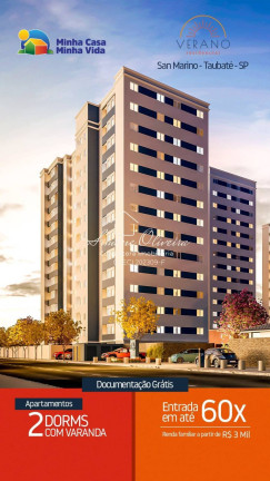 Imagem Apartamento com 2 Quartos à Venda, 45 m² em Chácara São Manoel - Taubaté Imagem Apartamento com 2 Quartos à Venda, 45 m² em Chácara São Manoel - Taubaté