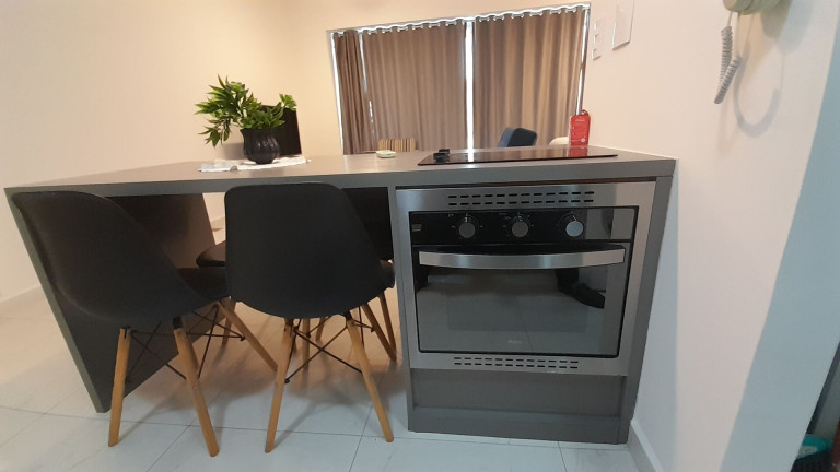 Imagem Apartamento com 1 Quarto para Alugar, 41 m² em José Menino - Santos