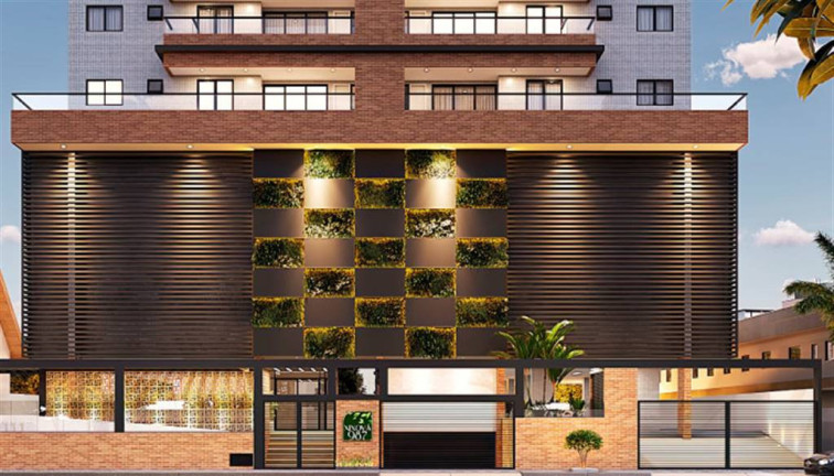 Apartamento com 2 Quartos à Venda, 69 m² em Forte - Praia Grande