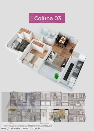 Imagem Apartamento com 2 Quartos à Venda, 48 m² em Cocal - Vila Velha Imagem Apartamento com 2 Quartos à Venda, 48 m² em Cocal - Vila Velha