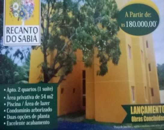 Imagem Apartamento com 2 Quartos à Venda, 58 m² em Boa União (abrantes) - Camaçari