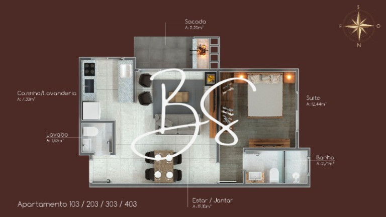 Imagem Apartamento com 2 Quartos à Venda, 81 m² em Centro - Canela