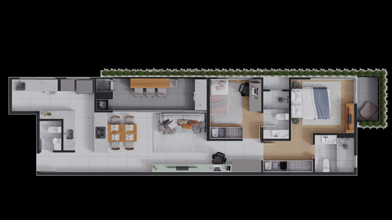 Imagem Apartamento com 2 Quartos à Venda, 114 m² em Cabral - Curitiba Imagem Apartamento com 2 Quartos à Venda, 114 m² em Cabral - Curitiba