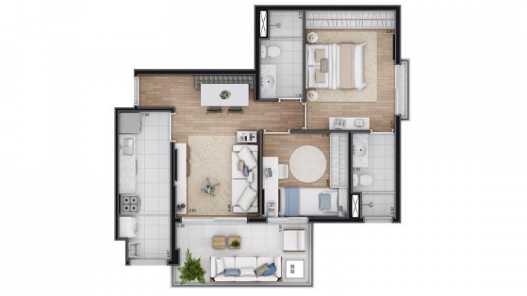 Imagem Apartamento com 3 Quartos à Venda, 130 m² em Conceição - São Paulo