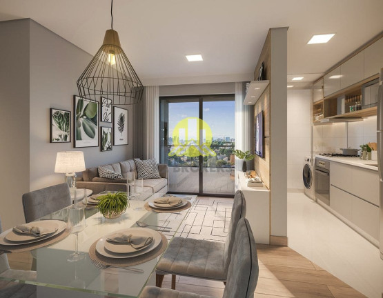 Imagem Apartamento com 2 Quartos à Venda, 44 m² em água Verde - Curitiba Imagem Apartamento com 2 Quartos à Venda, 44 m² em água Verde - Curitiba