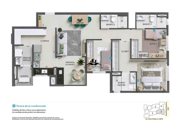 Imagem Apartamento com 3 Quartos à Venda, 91 m² em Campestre - Santo André Imagem Apartamento com 3 Quartos à Venda, 91 m² em Campestre - Santo André