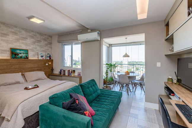 Imóvel com 1 Quarto à Venda, 37 m² em Chácara Santo Antônio (zona Sul) - São Paulo