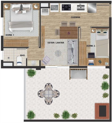 Imagem Apartamento com 2 Quartos à Venda, 33 m² em Tatuapé - São Paulo