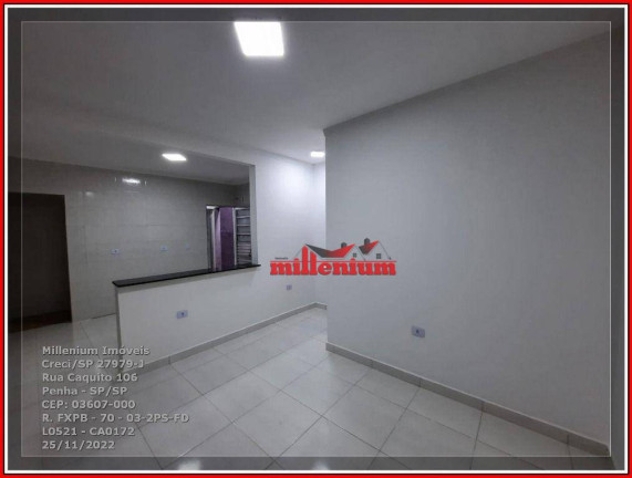 Imagem Casa com 1 Quarto para Alugar, 40 m² em Vila São Geraldo - São Paulo