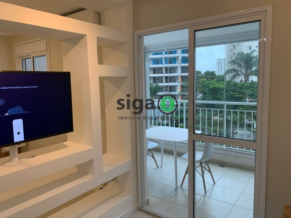 Imagem Apartamento com 1 Quarto para Alugar, 37 m² em Campo Belo - São Paulo Imagem Apartamento com 1 Quarto para Alugar, 37 m² em Campo Belo - São Paulo