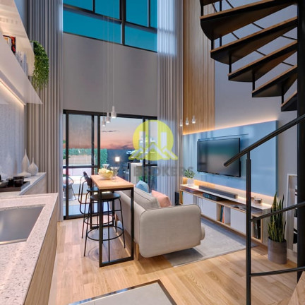 Imagem Apartamento com 1 Quarto à Venda, 63 m² em Santa Felicidade - Curitiba