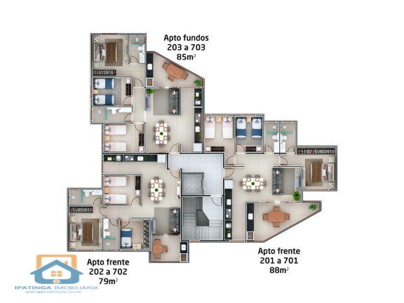Imagem Apartamento com 3 Quartos à Venda, 267 m² em Iguaçu - Ipatinga Imagem Apartamento com 3 Quartos à Venda, 267 m² em Iguaçu - Ipatinga
