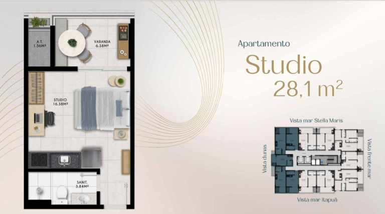 Imagem Apartamento com 2 Quartos à Venda, 62 m² em Itapuã - Salvador Imagem Apartamento com 2 Quartos à Venda, 62 m² em Itapuã - Salvador