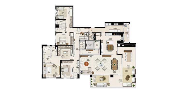 Imagem Imóvel com 4 Quartos à Venda, 376 m² em Bonfim Paulista - Ilhas Do Sul - Ribeirão Preto Imagem Imóvel com 4 Quartos à Venda, 376 m² em Bonfim Paulista - Ilhas Do Sul - Ribeirão Preto