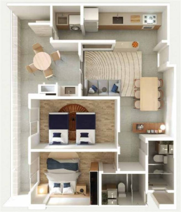 Imagem Apartamento com 2 Quartos à Venda, 63 m² em Guilhermina - Praia Grande Imagem Apartamento com 2 Quartos à Venda, 63 m² em Guilhermina - Praia Grande