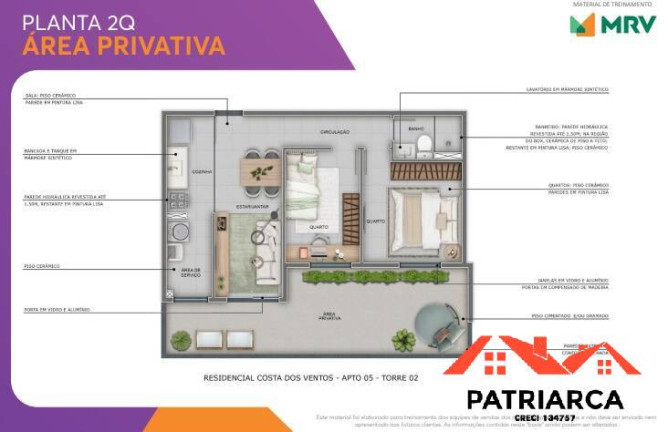 Imagem Apartamento com 2 Quartos à Venda, 43 m² em Fazenda São Quirino - Campinas