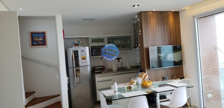 Imagem Apartamento com 2 Quartos à Venda, 80 m² em Mar E Céu - Guarujá