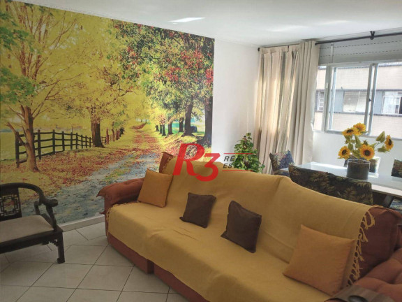 Imagem Apartamento com 2 Quartos à Venda ou Locação, 107 m² em Gonzaga - Santos