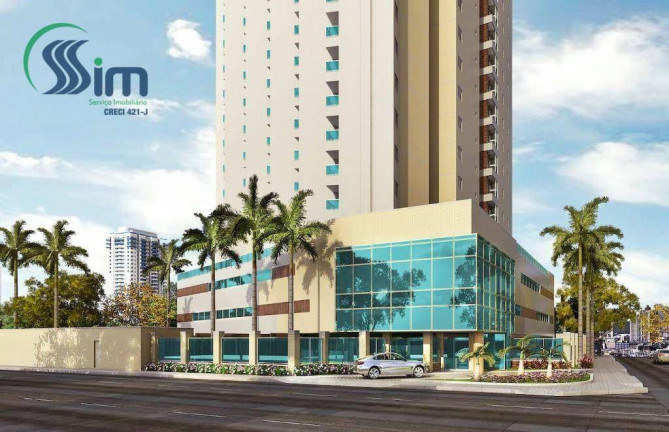 Apartamento com 1 Quarto à Venda, 38 m² em Praia De Iracema - Fortaleza