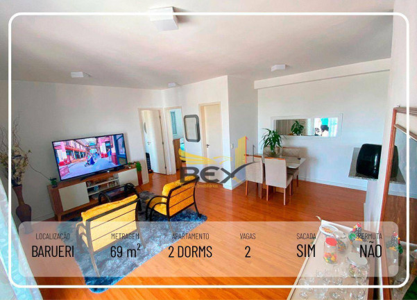 Imagem Apartamento com 3 Quartos à Venda, 69 m² em Jardim Iracema - Barueri