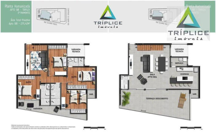 Imagem Cobertura com 4 Quartos à Venda, 276 m² em Santa Helena - Juiz De Fora