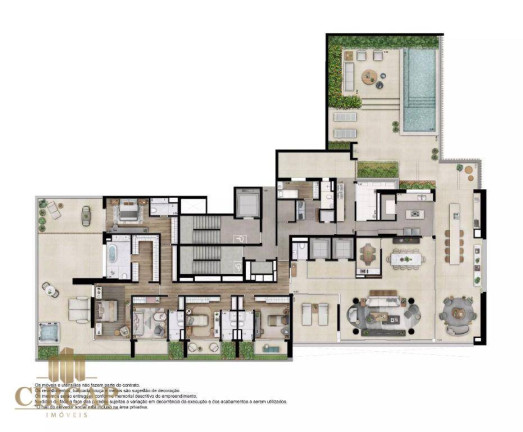 Imagem Apartamento com 5 Quartos à Venda, 711 m² em Vila Nova Conceição - São Paulo Imagem Apartamento com 5 Quartos à Venda, 711 m² em Vila Nova Conceição - São Paulo