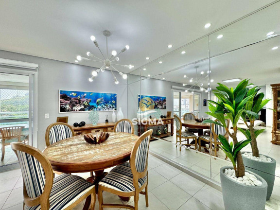 Apartamento com 3 Quartos à Venda, 134 m² em Jardim Astúrias - Guarujá