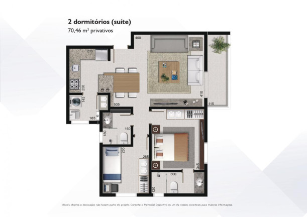 Imagem Apartamento com 2 Quartos à Venda, 73 m² em Cristo Rei - Curitiba