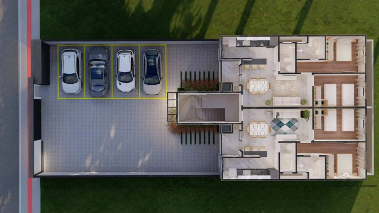 Imagem Apartamento com 2 Quartos à Venda, 69 m² em Itapema Do Norte - Itapoá