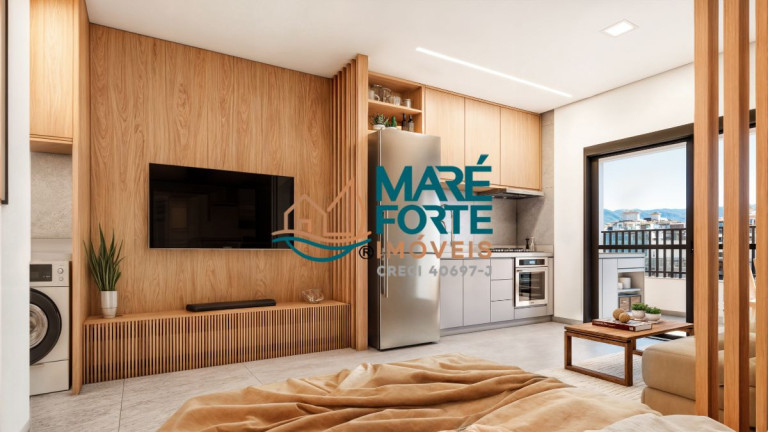 Imagem Apartamento com 1 Quarto à Venda, 37 m² em Perequê Açu - Ubatuba
