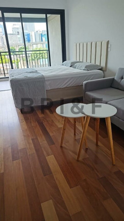 Imagem Apartamento com 1 Quarto para Alugar, 33 m² em Brooklin  - São Paulo