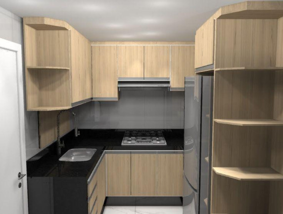 Imagem Apartamento com 2 Quartos à Venda, 40 m² em San Fernando - Londrina