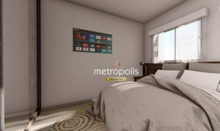 Imagem Apartamento com 1 Quarto à Venda, 54 m² em Vila Alzira - Santo André Imagem Apartamento com 1 Quarto à Venda, 54 m² em Vila Alzira - Santo André