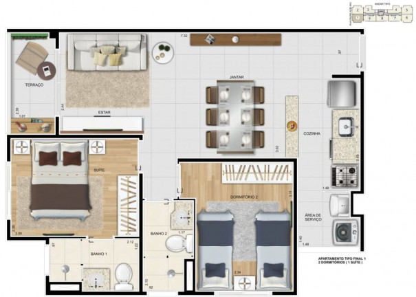Imagem Apartamento com 2 Quartos à Venda, 44 m² em Quarta Parada - São Paulo Imagem Apartamento com 2 Quartos à Venda, 44 m² em Quarta Parada - São Paulo