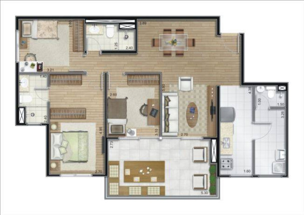 Imagem Apartamento com 3 Quartos à Venda, 100 m² em Jardim Anália Franco - São Paulo Imagem Apartamento com 3 Quartos à Venda, 100 m² em Jardim Anália Franco - São Paulo