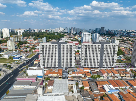 Apartamento com 2 Quartos à Venda, 34 m² em Santo Amaro - São Paulo