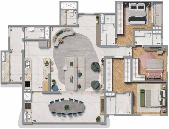 Imagem Apartamento com 3 Quartos à Venda, 144 m² em Vila Formosa - São Paulo Imagem Apartamento com 3 Quartos à Venda, 144 m² em Vila Formosa - São Paulo