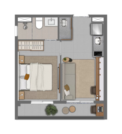 Imagem Apartamento com 1 Quarto à Venda, 30 m² em Chácara Klabin - São Paulo Imagem Apartamento com 1 Quarto à Venda, 30 m² em Chácara Klabin - São Paulo