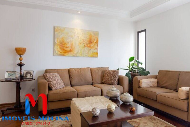 Foto do imóvel Apartamento com 3 Quartos à Venda, 140 m² em Vila Bastos - Santo André