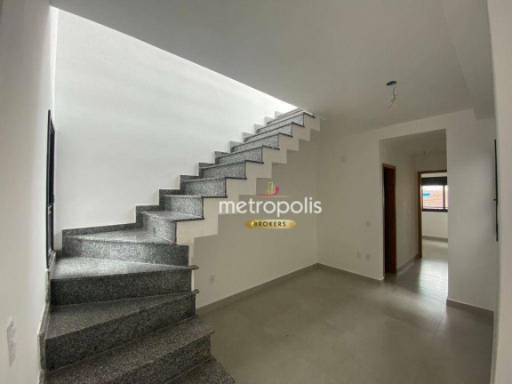 Imagem Cobertura com 2 Quartos à Venda, 106 m² em Jardim - Santo André