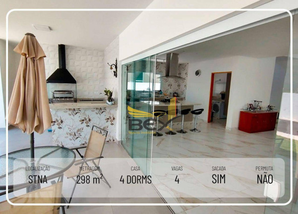 Casa com 4 Quartos à Venda, 298 m² em Morada Das Flores (aldeia Da Serra) - Santana De Parnaíba