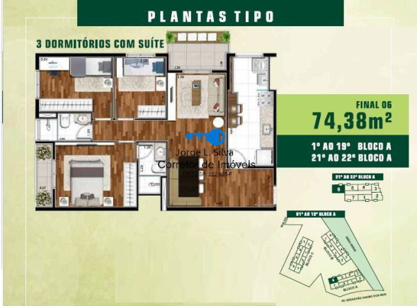 Imagem Apartamento com 1 Quarto à Venda, 49 m² em Jardim Tupanci - Barueri